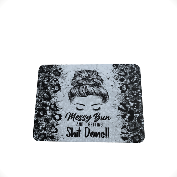 Messy Bun - Mouse Pad