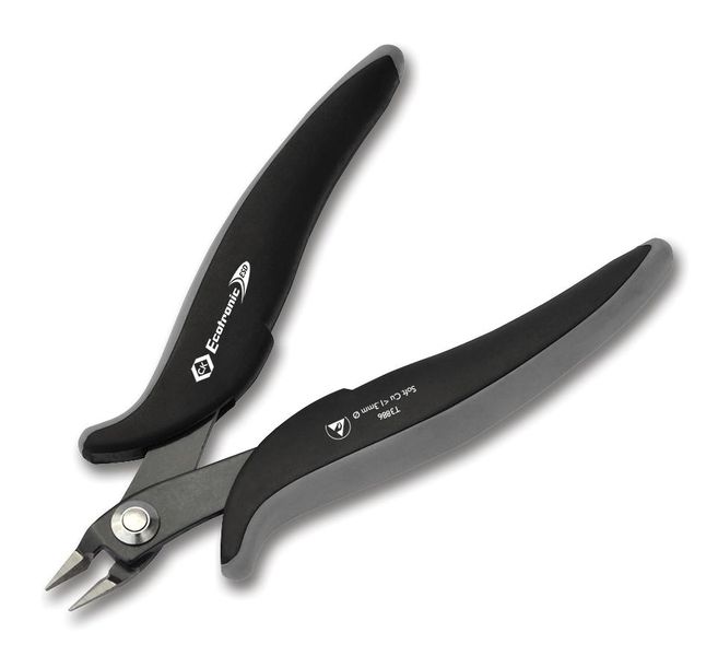 CK Tools (T3886) Cutter, ESD, Side, 139mm, Full Flush, 1.3mm