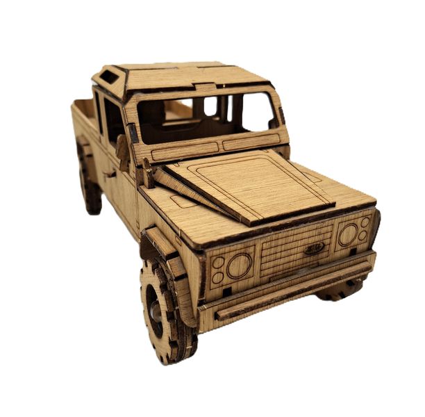 Land Rover Vehicle 3D Puzzle Wooden 3D Model Everything laser car kit