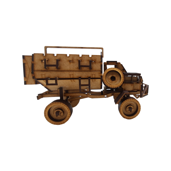 Buffel Military Vehicle 3D Puzzle Wooden 3D Model