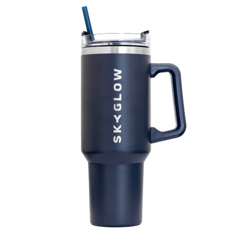 SkyGlow Tumbler with Straw 1.2L Travel Coffee Mug - Large Tumbler with  Handle, Shop Today. Get it Tomorrow!