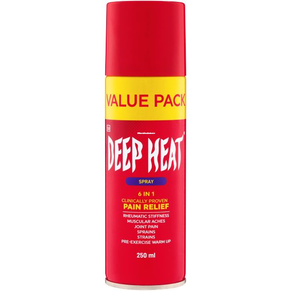 Deep Heat Pain Relief Spray 250 ml