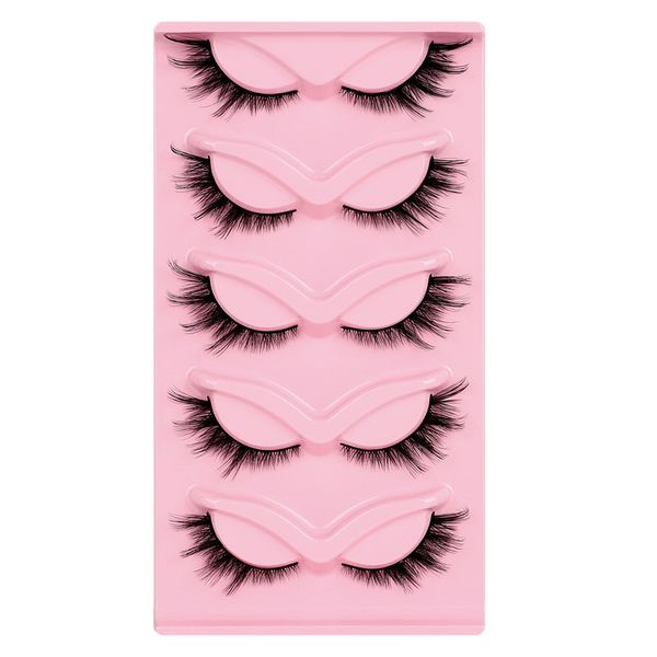 Nailtion Cat-Eye Wispy Effect - thereal Feather Volume Lashes