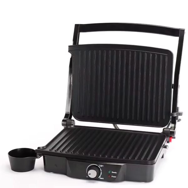 ENZO Stainless Steel double Plate Steak Grill/ Sandwich Press