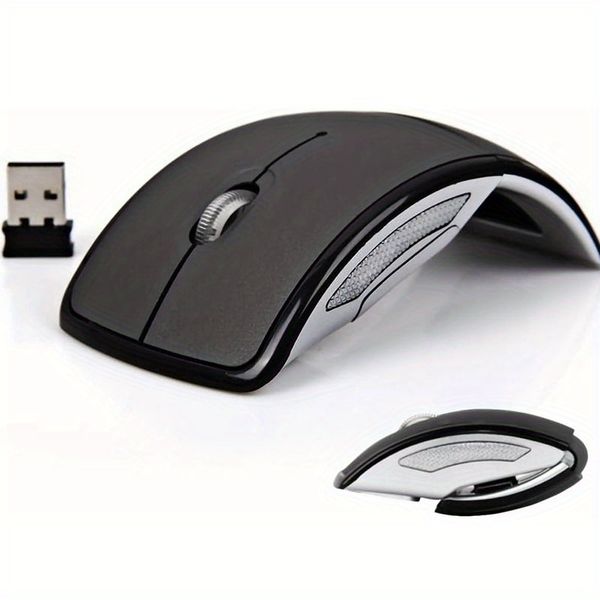 Wireless folding mouse - 2.4GHz receiver