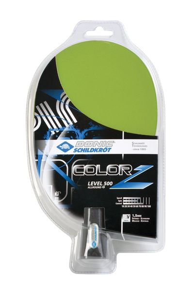 Donic-Schildkröt Color Z Table Tennis Bat - Lime Green