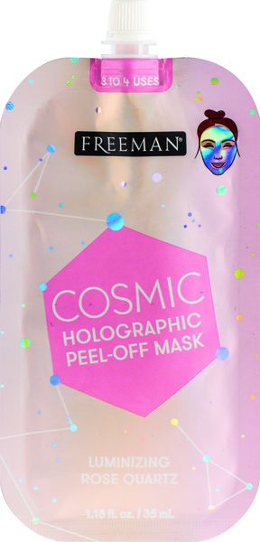 Freemans Mask Cosmic Holographic Peel-Off Luminizing Rose Quartz 35ml