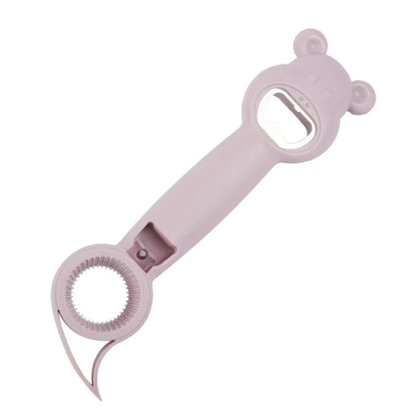 Purple Bottle Opener in Cute Cartoon Bear Shape