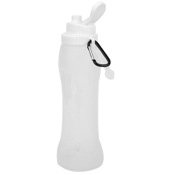 Folding Silicone Water Bottle 500ml Outdoor