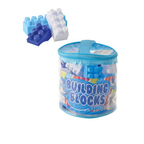 44 Piece Building Blocks With Storage