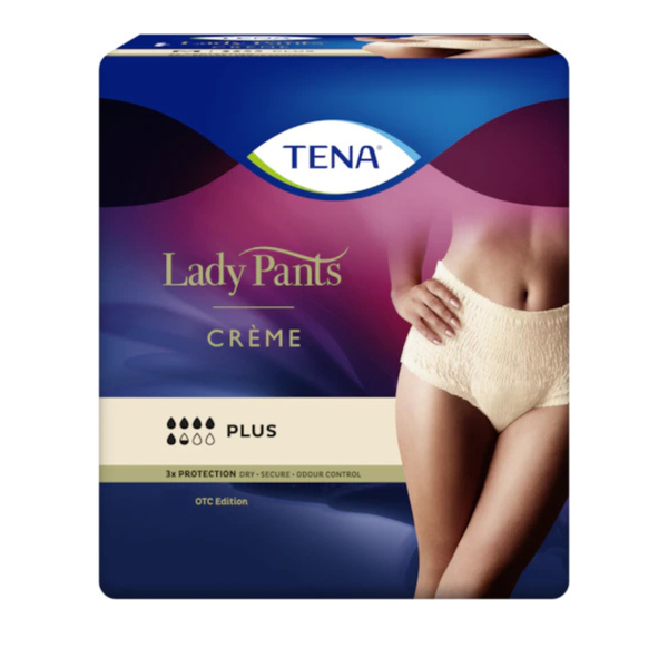Tena Lady Pull Up Pants Plus Large Case - 32 Pants