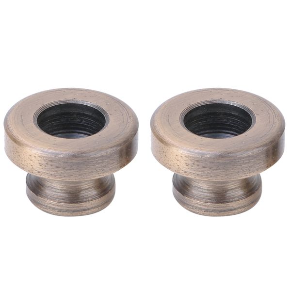 Guitar Strap Lock Pins Set for Bass Ukulele Gold