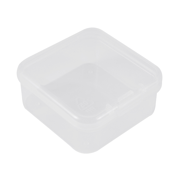6 Pieces Plastic Clear Storage Box for Collecting Small Items, Beads