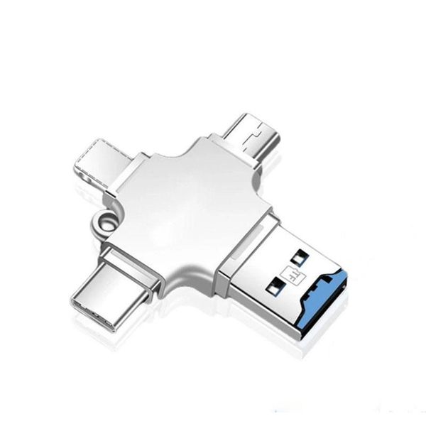 AB-S848 4 in 1 Card USB2.0 + OTG Card Reader