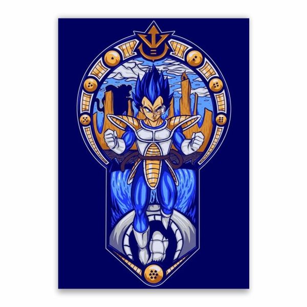 Vegeta Blue Poster - A1