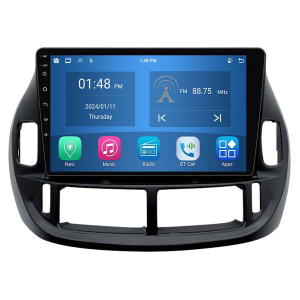 4G+64G Car Radio CarPlay GPS Compatible with Estima ACR30 2000 - 2005
