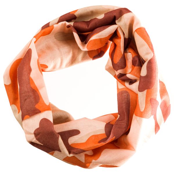 Africa's Legends - MultiScarf That Can Be Worn In Various Ways - Brown Camo