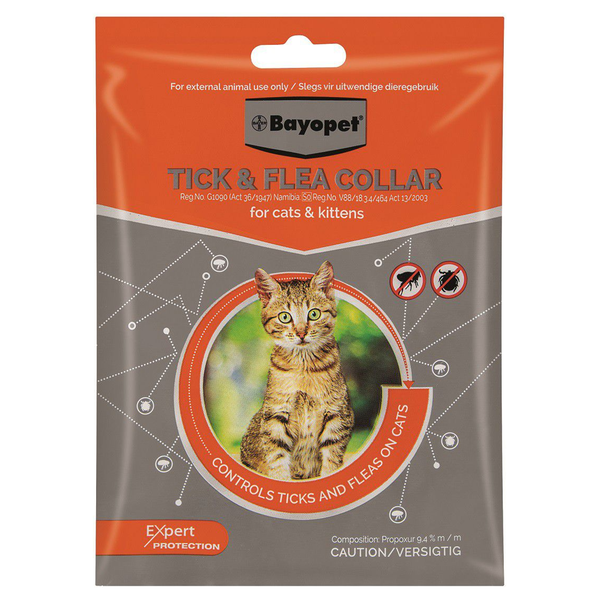 Tick &amp; Flea Collar for Cats and Kittens (age 10 weeks+)