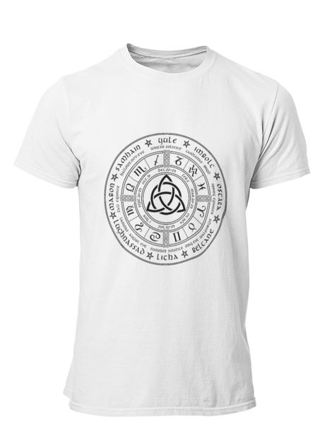 PepperSt Mens White T-Shirt - Symbols