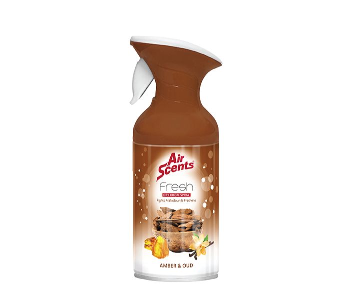 Air Scents Fresh Dry Room Spray Amber &amp; Oud 250ml