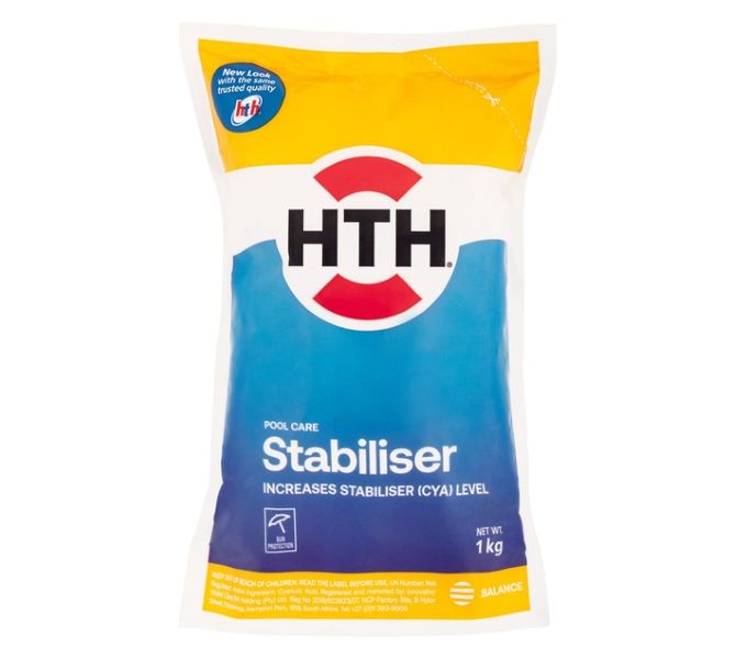 Pool Stabiliser - 1 kg Pool Treatment Protects Chlorine from Sunlight