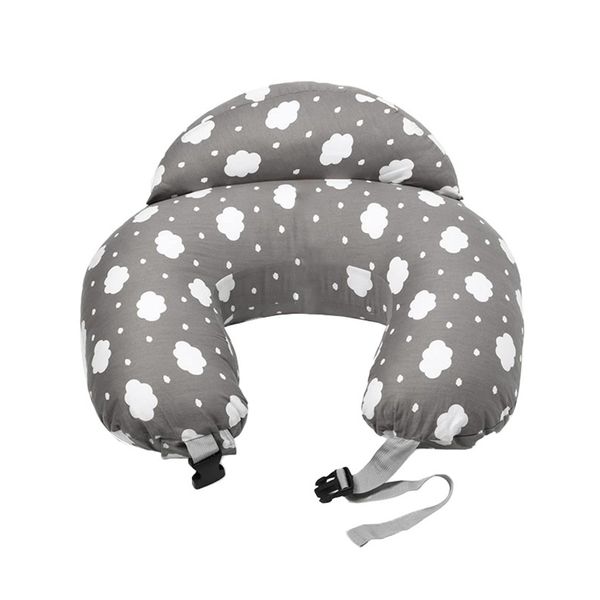 Nursing Pillow for Breastfeeding with Security Fence&amp;Adjustable Waist Strap