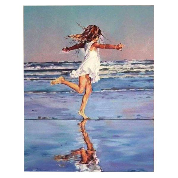 Beach Bliss Unframed Paint by Numbers Kit (40x50 cm)