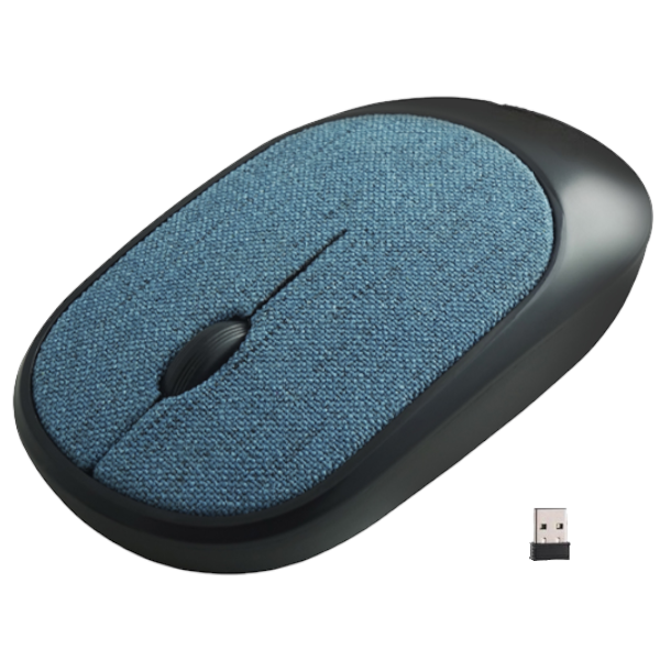 RF-6912 - Ergonomic Design Wireless Mouse With Plug-and-Play Setup - Pink