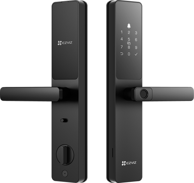 EZVIZ Y2000 7-in-1 Smart Door Lock with Wi-Fi &amp; Fingerprint Security Sensor