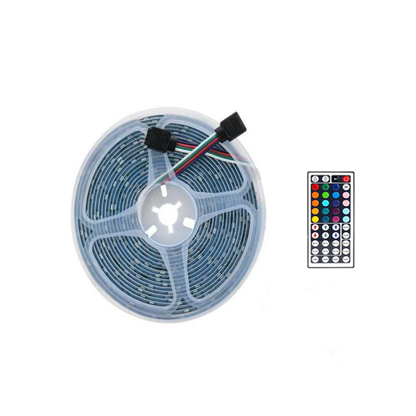 5m Weatherproof RGB DIY LED Strip Lights With Remote Q-DT55
