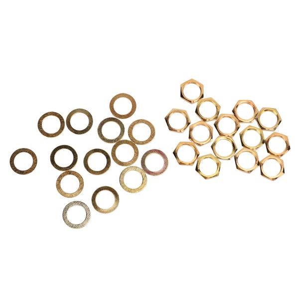 Metal Washer Kit Compatible with Guitar Bass
