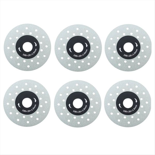 4-Inch/100mm Cutting Blade Porous Widened Diamond Rock Slabs Cutting Disc C