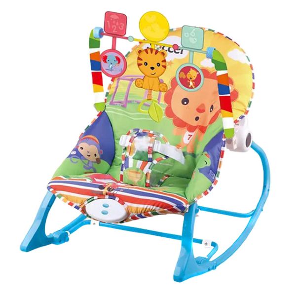 FocusBaby 43cmx76cmx44cm Animal Themed Baby Infant To Toddler Rocker Chair