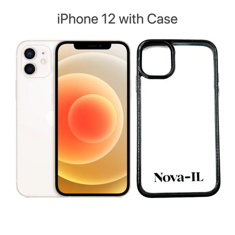 iPhone 12 64GB Certified Pre-Owned- Best Quality + NOVA-IL Case