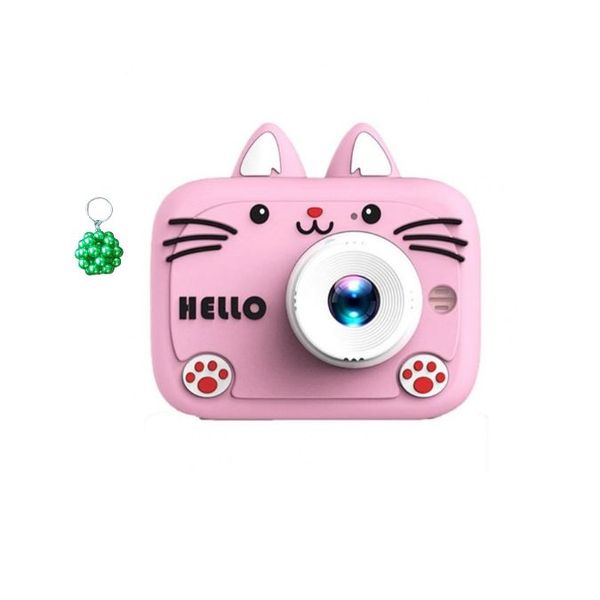 Aerbes Kids Image And Video Camera 5 Built In Games And Keyholder