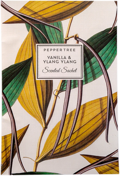 Pepper Tree Vanilla &amp; Ylang Ylang Scented Sachet 25g