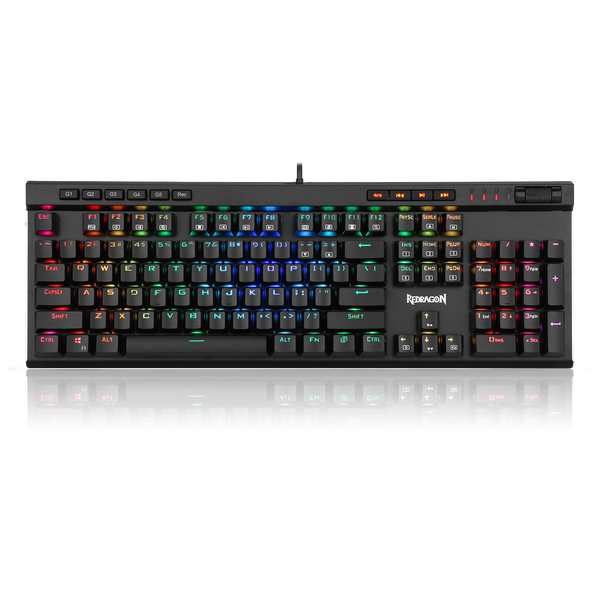 Redragon VATA MECHANICAL RGB Gaming Keyboard - Black