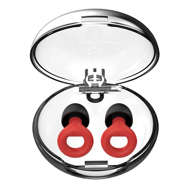 Ultra-Soft Silicone Earplugs Noise Cancelling for Sleep Study Travel