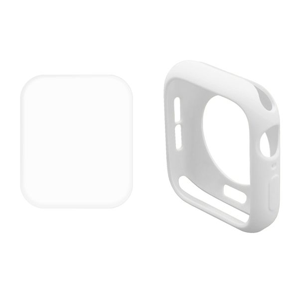 We Love Gadgets Screen Protector &amp; Protective Shell for Apple Watch 44mm