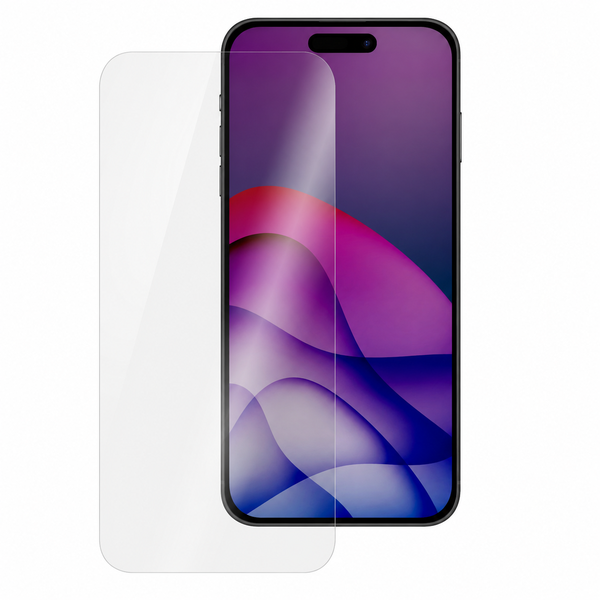 Moov Tempered Glass Screen Protector Compatible with iPhone 16 Pro Max