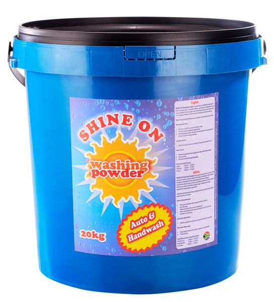 Shine On Bright 20kg Concentrated Laundry Detergent Powder 3-in-1 Power