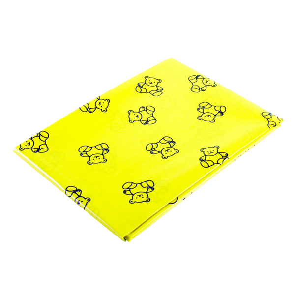 Anthony Peters Waterproof Splash Mat / Table Covering - Yellow Teddy 150cm