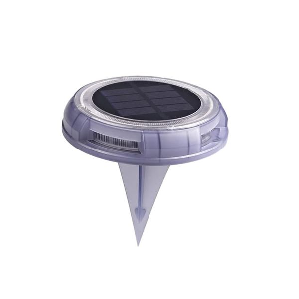 8 LED Outdoor Solar Ground Disk Light FO-TA015