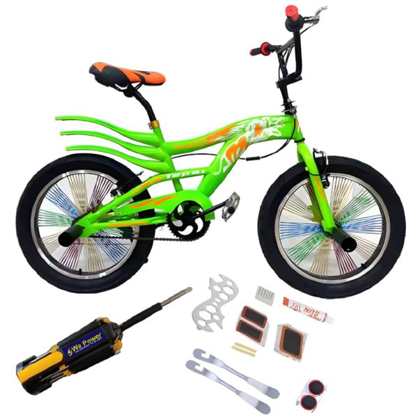 BMX Bike (Bicycle) 20 Inch With Tyre Repair Kit &amp; Complimentary Screwdriwer