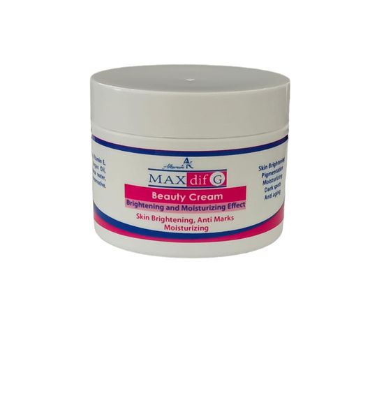 Alkaram Max Dif G Brightening | Moisturizing | Beauty Face Cream - 125g