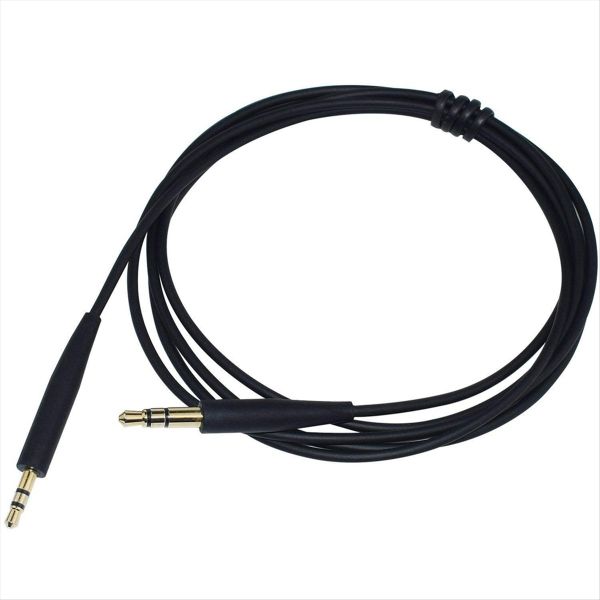 For QC35 Headphone QC25 Soundtrue Audio Cable 3.5 to 2.5,Black