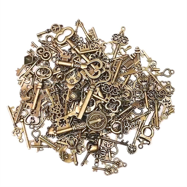 Mix Metal Retro Antique Brass Vintage Bronze Old Looking Decorative