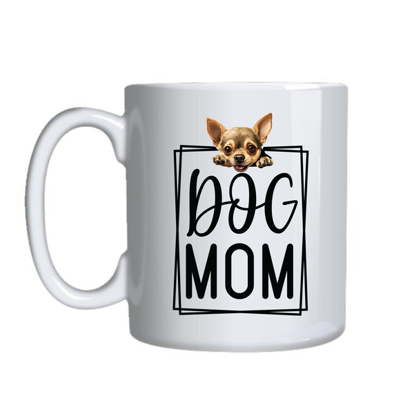 Chihuahua Breed Coffee Mugs for Dog Lovers Funny Cup Graphic Present 007