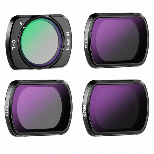 HD CPL ND16 ND64 ND256 Filter Kit Compatible With DJI OSMO Pocket 3 / 4