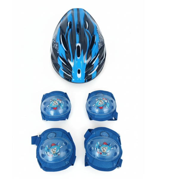 Kids' Cycling and Skating Safety Gear Set - Blue